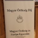 díjátadás